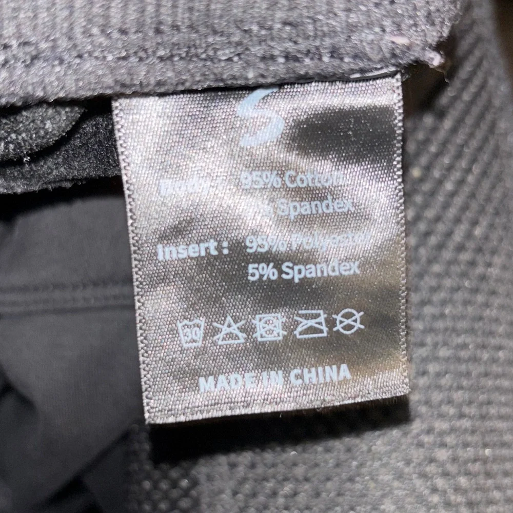Black super soft fleece lined heavy weight warm small ladies joggers black euc - Picture 8 of 8